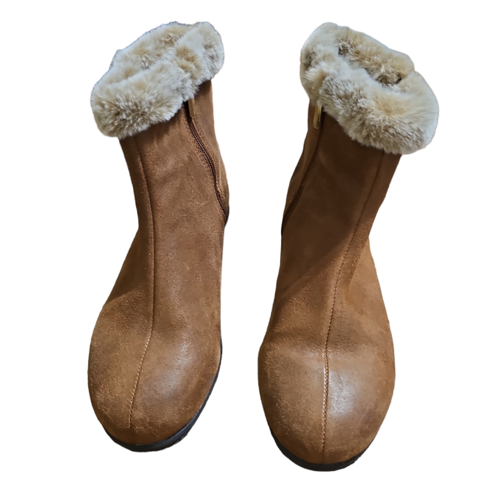 S:10.5w Softwalk Helena Leather Boots